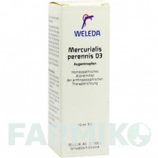 МЕРКУРИАЛИС ПЕРЕННИС (MERCURIALIS PERENNIS) D 3 глазные капли 10 мл - Гомеопатия WELEDA
