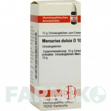 МЕРКУРИУС ДУЛЬЦИС (MERCURIUS DULCIS) D 10 глобули 10 г - Гомеопатия DHU