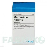 МЕРКУРІУС ХЕЛЬ (MERCURIUS HEEL) таблетки 50 шт - Гомеопатія BIOLOGISCHE HEILMITTEL HEEL