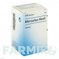 МЕРКУРИУС ХЕЛЬ (MERCURIUS HEEL) таблетки 250 шт - Гомеопатия BIOLOGISCHE HEILMITTEL HEEL