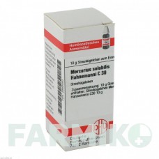 МЕРКУРИУС СОЛЮБИЛИС (MERCURIUS SOLUBILIS) C 30 глобули 10 г - Гомеопатия DHU