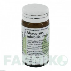 МЕРКУРИУС СОЛЮБИЛИС (MERCURIUS SOLUBILIS) глобули 20 г - Гомеопатия PHONIX LABORATORIUM