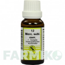 МЕРКУРИУС СУБЛИМАТУС (MERCURIUS SUBLIMATUS) раствор 20 мл - Гомеопатия NESTMANN PHARMA