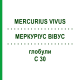 МЕРКУРИУС ВИВУС (MERCURIUS VIVUS) C 30 глобули 0,5 г - Гомеопатия GUDJONS