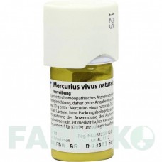 МЕРКУРИУС ВИВУС (MERCURIUS VIVUS) D 12 тритурация 20 г - Гомеопатия WELEDA