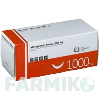 МЕРОПЕНЕМ (MEROPENEM) 1 г порошок 10 шт - Меропенем INRESA