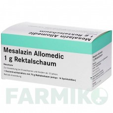 МЕСАЛАЗИН (MESALAZIN) 1 г пена 70 г - Месалазин ALLOMEDIC