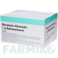 МЕСАЛАЗИН (MESALAZIN) 1 г пена 4x70 г - Месалазин ALLOMEDIC