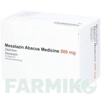 МЕСАЛАЗИН (MESALAZIN) 500 мг супозиторії 30 шт - Месалазин ABACUS MEDICINE