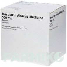 МЕСАЛАЗИН (MESALAZIN) 500 мг таблетки 100 шт - Месалазин ABACUS MEDICINE