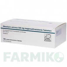МЕСАЛАЗИН (MESALAZIN) 500 мг таблетки 100 шт - Месалазин AXICORP PHARMA