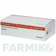 МЕСАЛАЗИН (MESALAZIN) 500 мг суппозитории 120 шт - Месалазин CC PHARMA