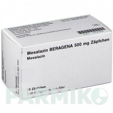 МЕСАЛАЗИН (MESALAZIN) 500 мг супозиторії 30 шт - Месалазин DOCPHARM