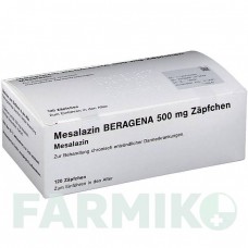МЕСАЛАЗИН (MESALAZIN) 500 мг супозиторії 120 шт - Месалазин DOCPHARM