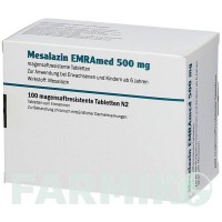 МЕСАЛАЗИН (MESALAZIN) 500 мг таблетки 100 шт - Месалазин EMRA-MED