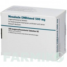МЕСАЛАЗИН (MESALAZIN) 500 мг таблетки 300 шт - Месалазин EMRA-MED