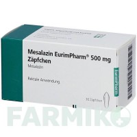 МЕСАЛАЗИН (MESALAZIN) 500 мг супозиторії 120 шт - Месалазин EURIMPHARM