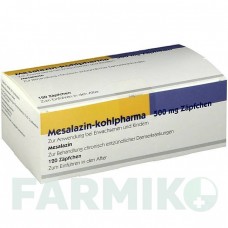 МЕСАЛАЗИН (MESALAZIN) 500 мг супозиторії 120 шт - Месалазин KOHLPHARMA