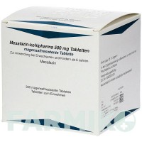 МЕСАЛАЗИН (MESALAZIN) 500 мг таблетки 300 шт - Месалазин KOHLPHARMA