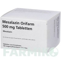 МЕСАЛАЗИН (MESALAZIN) 500 мг таблетки 100 шт - Месалазин ORIFARM