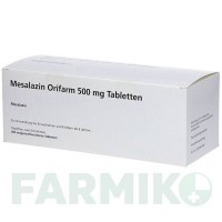МЕСАЛАЗИН (MESALAZIN) 500 мг таблетки 300 шт - Месалазин ORIFARM