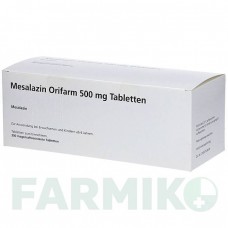 МЕСАЛАЗИН (MESALAZIN) 500 мг таблетки 300 шт - Месалазин ORIFARM