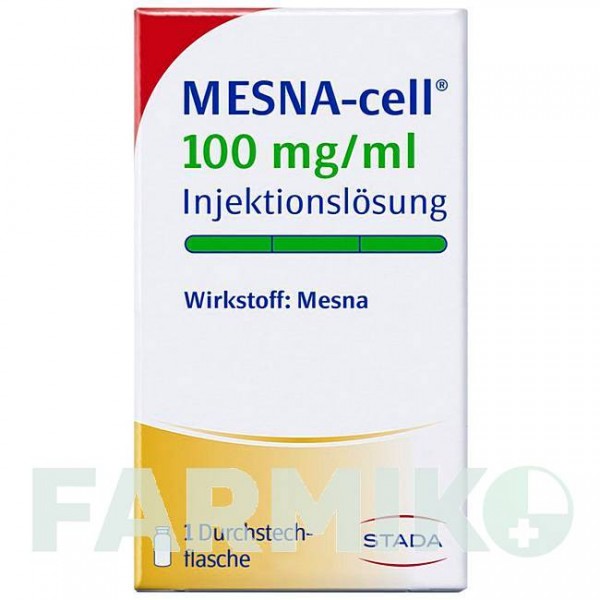 МЕСНА (MESNA) 100 мг/мл 1000 мг раствор 1 шт - Месна STADAPHARM