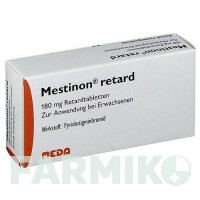 МЕСТИНОН (MESTINON) 180 мг таблетки 20 шт - Піридостигмін MEDA PHARMA
