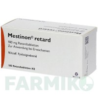 МЕСТИНОН (MESTINON) 180 мг таблетки 100 шт - Піридостигмін MEDA PHARMA