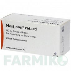 МЕСТИНОН (MESTINON) 180 мг таблетки 100 шт - Пиридостигмин MEDA PHARMA