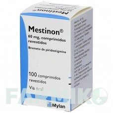 МЕСТИНОН (MESTINON) 60 мг таблетки 100 шт - Піридостигмін ACA MULLER-ADAG PHARMA