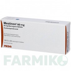 МЕСТИНОН (MESTINON) 60 мг таблетки 100 шт - Піридостигмін ORIFARM