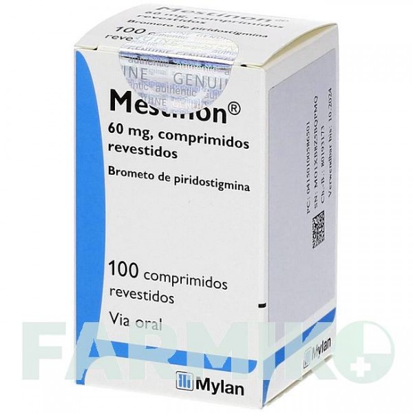 МЕСТИНОН (MESTINON) 60 мг таблетки 100 шт - Піридостигмін PHARMA GERKE