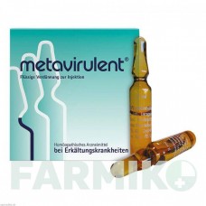 МЕТАВІРУЛЕНТ (METAVIRULENT) розчин для ін'єкцій 5x2 мл - Гомеопатія META FACKLER