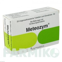 МЕТЕОЗИМ (METEOZYM) таблетки 20 шт - Ферменти, Інше STEGROPHARM