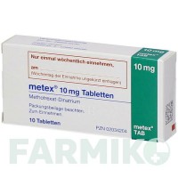МЕТЕКС (METEX) 10 мг таблетки 10 шт - Метотрексат MEDAC