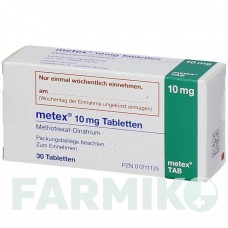 МЕТЕКС (METEX) 10 мг таблетки 30 шт - Метотрексат MEDAC