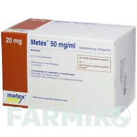 МЕТЕКС (METEX) 20 мг ( 50 мг/мл ) розчин 12 шт - Метотрексат KOHLPHARMA