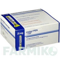 МЕТЕКС (METEX) 25 мг ( 50 мг/мл ) раствор 6 шт - Метотрексат MEDAC