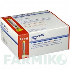 МЕТЕКС (METEX) 7,5 мг ( 50 мг/мл ) раствор 6 шт - Метотрексат MEDAC