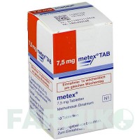 МЕТЕКС (METEX) 7,5 мг таблетки 10 шт - Метотрексат MEDAC