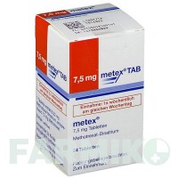 МЕТЕКС (METEX) 7,5 мг таблетки 24 шт - Метотрексат MEDAC