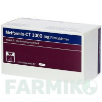 МЕТФОРМІН (METFORMIN) 1000 мг таблетки 120 шт - Метформін ABZ PHARMA