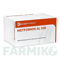МЕТФОРМІН (METFORMIN) 500 таблетки 120 шт - Метформін ALIUD PHARMA