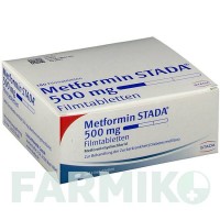 МЕТФОРМИН (METFORMIN) 500 мг таблетки 180 шт - Метформин STADAPHARM