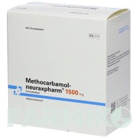 МЕТОКАРБАМОЛ (METHOCARBAMOL) 1500 мг таблетки 100 шт - Метокарбамол NEURAXPHARM