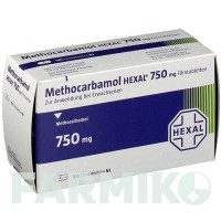 МЕТОКАРБАМОЛ (METHOCARBAMOL) 750 мг таблетки 100 шт - Метокарбамол HEXAL