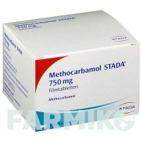 МЕТОКАРБАМОЛ (METHOCARBAMOL) 750 мг таблетки 100 шт - Метокарбамол STADAPHARM