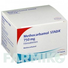 МЕТОКАРБАМОЛ (METHOCARBAMOL) 750 мг таблетки 100 шт - Метокарбамол STADAPHARM