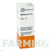 МЕТОЦЕЛЛ (METHOCEL) 2% краплі 30 г - Активні речовини OMNIVISION